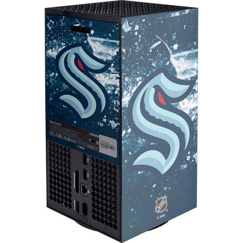 NHL Seattle Kraken Frozen Xbox Series X Console Skin