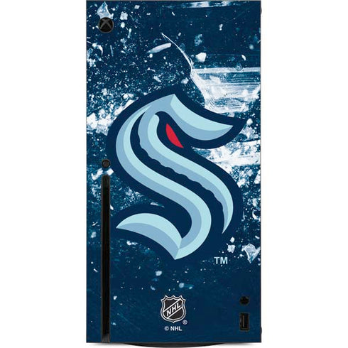 NHL Seattle Kraken Frozen Xbox Series X Console Skin