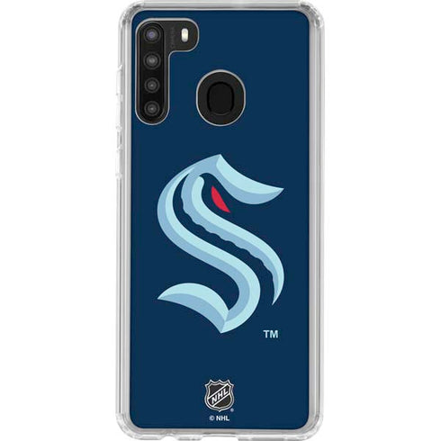 NHL Seattle Kraken Galaxy A21 Clear Case