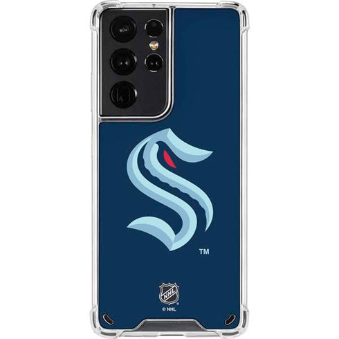 NHL Seattle Kraken Galaxy S21 Ultra 5G Clear Case