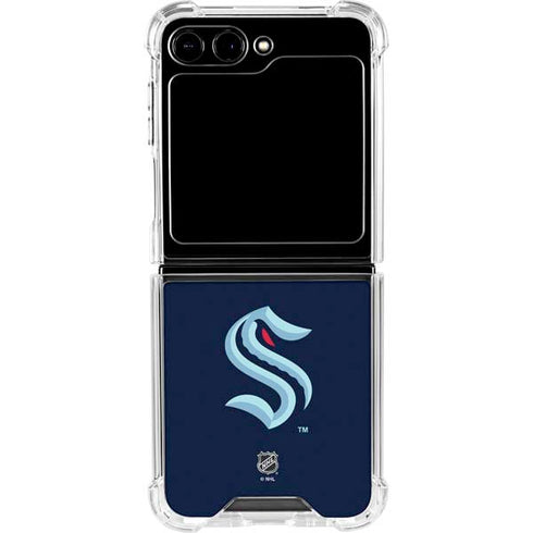 NHL Seattle Kraken Galaxy Z Flip5 5G Clear Case