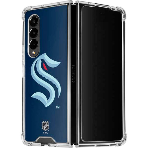 NHL Seattle Kraken Galaxy Z Fold4 5G Clear Case