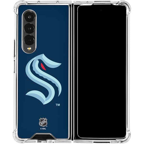 NHL Seattle Kraken Galaxy Z Fold4 5G Clear Case