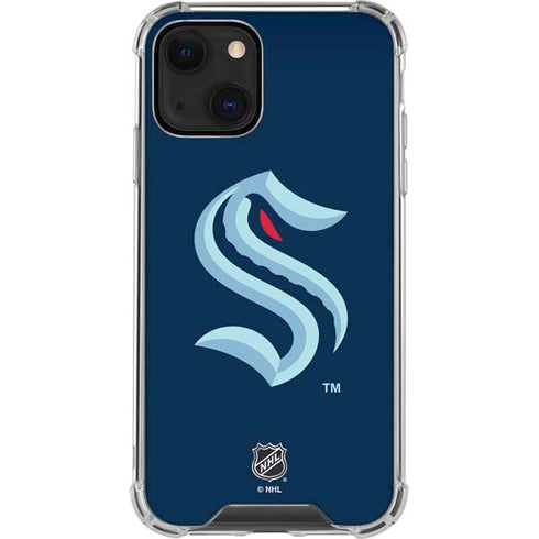 NHL Seattle Kraken iPhone 14 Plus Clear Case