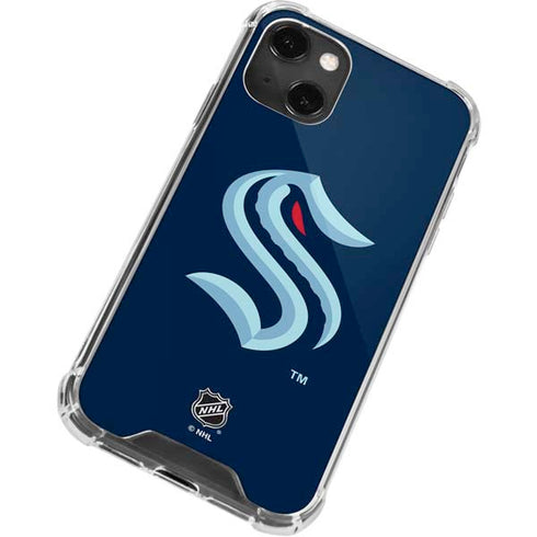 NHL Seattle Kraken iPhone 14 Plus Clear Case