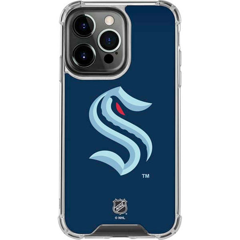 NHL Seattle Kraken iPhone 14 Pro Clear Case