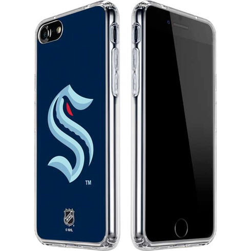 NHL Seattle Kraken iPhone SE (2nd & 3rd Gen) Clear Case