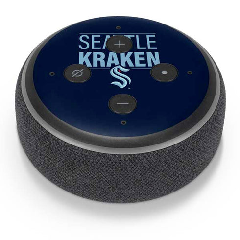 NHL Seattle Kraken Lineup Amazon Echo Dot Skin