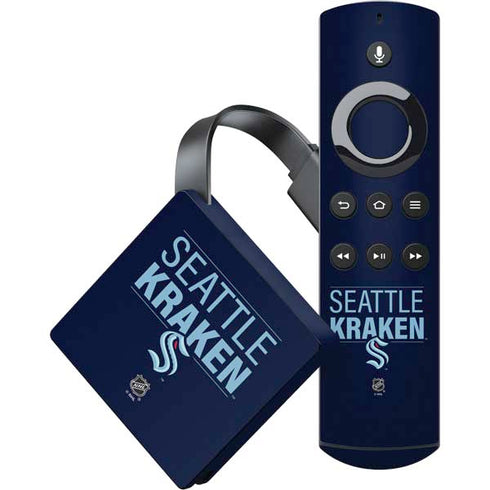 NHL Seattle Kraken Lineup Amazon Fire TV Skin