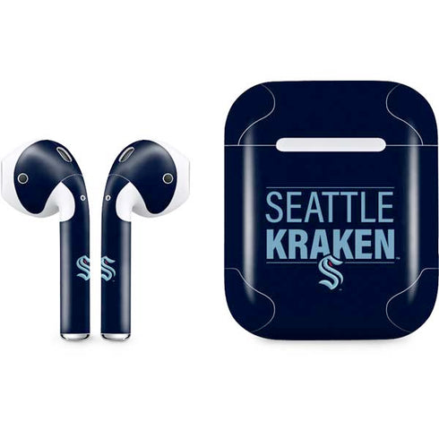 NHL Seattle Kraken Lineup Apple AirPods Skin