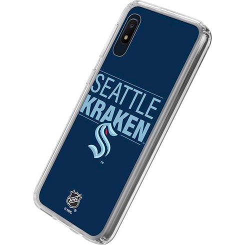 NHL Seattle Kraken Lineup Galaxy A10e Clear Case