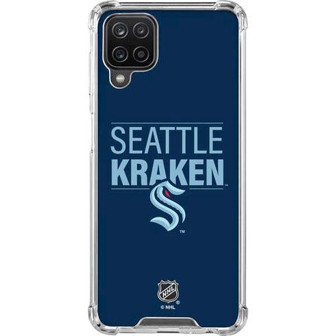 NHL Seattle Kraken Lineup Galaxy A12 Clear Case