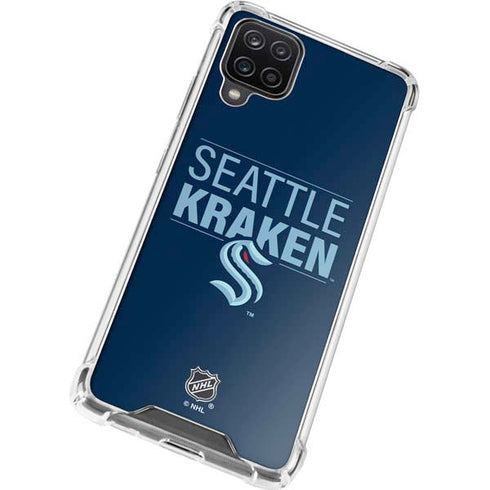 NHL Seattle Kraken Lineup Galaxy A12 Clear Case