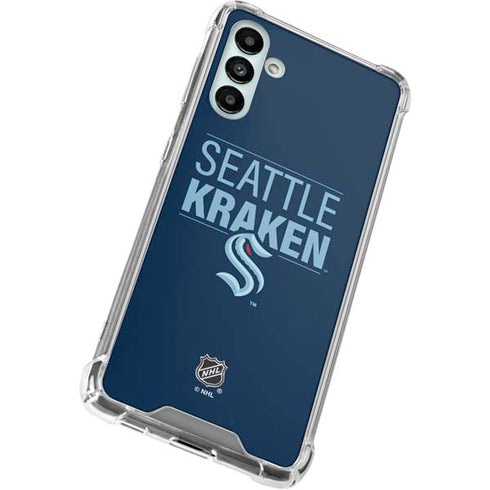 NHL Seattle Kraken Lineup Galaxy A13 5G Clear Case