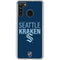 NHL Seattle Kraken Lineup Galaxy A21 Clear Case