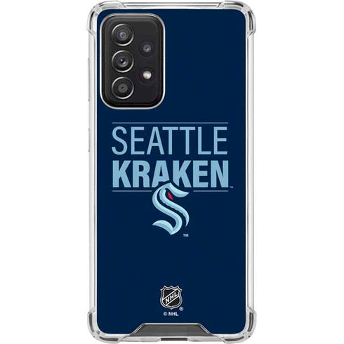 NHL Seattle Kraken Lineup Galaxy A52 5G Clear Case