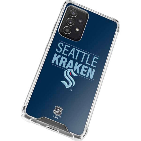 NHL Seattle Kraken Lineup Galaxy A52 5G Clear Case
