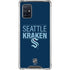 NHL Seattle Kraken Lineup Galaxy A71 5G Clear Case