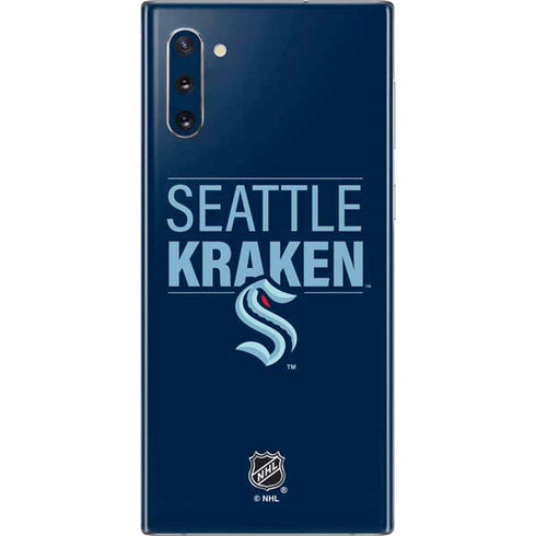 NHL Seattle Kraken Lineup Galaxy Note 10 Skin