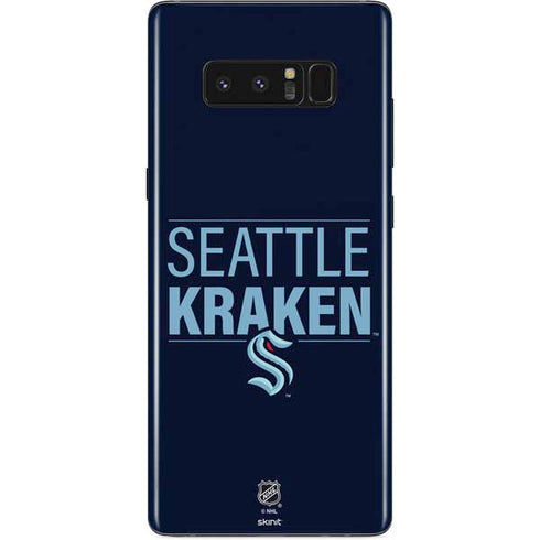 NHL Seattle Kraken Lineup Galaxy Note 8 Skin