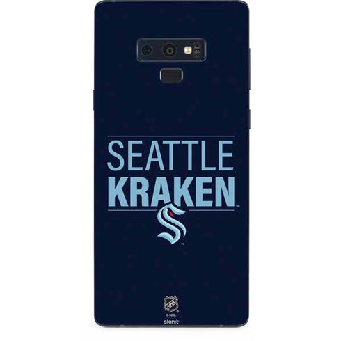 NHL Seattle Kraken Lineup Galaxy Note 9 Skin
