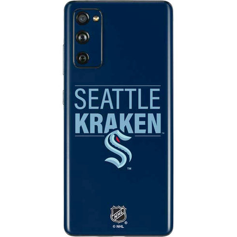 NHL Seattle Kraken Lineup Galaxy S20 Fan Edition Skin