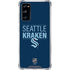 NHL Seattle Kraken Lineup Galaxy S20 FE Clear Case