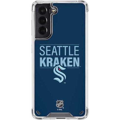 NHL Seattle Kraken Lineup Galaxy S21 5G Clear Case
