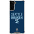 NHL Seattle Kraken Lineup Galaxy S21 FE Clear Case