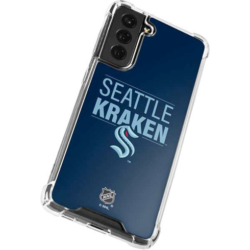 NHL Seattle Kraken Lineup Galaxy S21 FE Clear Case