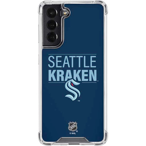 NHL Seattle Kraken Lineup Galaxy S22 Clear Case