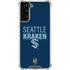 NHL Seattle Kraken Lineup Galaxy S22 Plus Clear Case