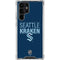 NHL Seattle Kraken Lineup Galaxy S22 Ultra Clear Case