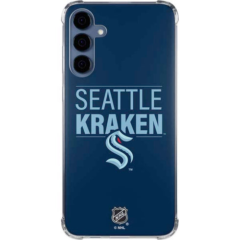 NHL Seattle Kraken Lineup Galaxy S24 Clear Case