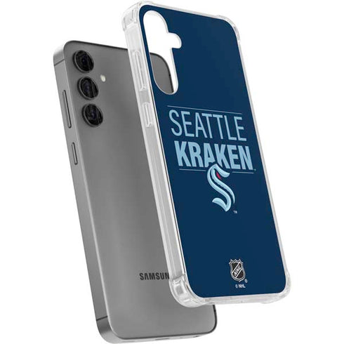 NHL Seattle Kraken Lineup Galaxy S24 Plus Clear Case