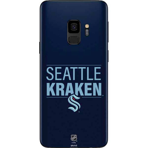 NHL Seattle Kraken Lineup Galaxy S9 Skin