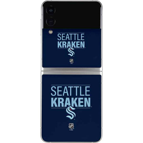NHL Seattle Kraken Lineup Galaxy Z Flip3 5G Skin