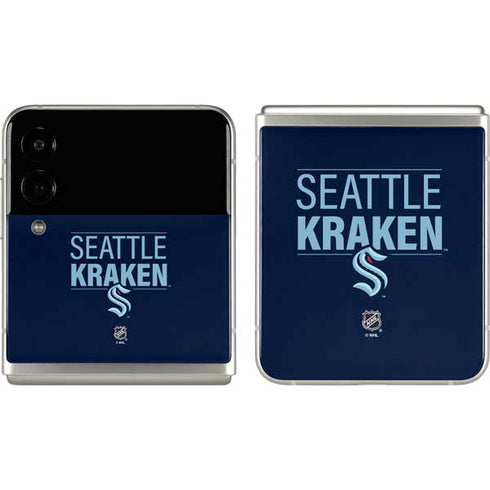 NHL Seattle Kraken Lineup Galaxy Z Flip3 5G Skin