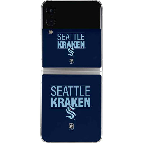 NHL Seattle Kraken Lineup Galaxy Z Flip4 5G Skin