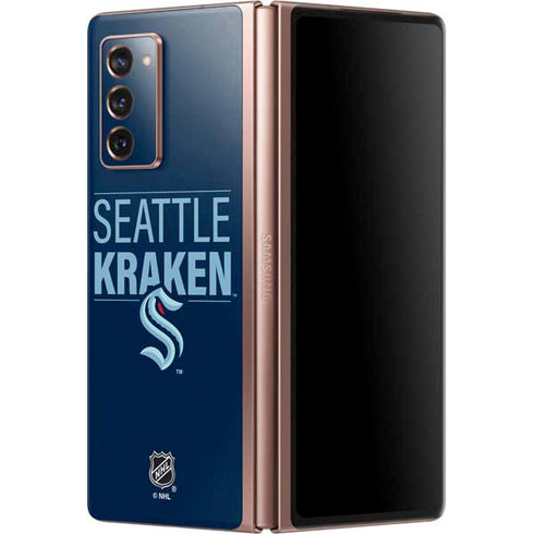NHL Seattle Kraken Lineup Galaxy Z Fold2 5G Skin