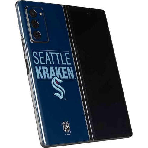 NHL Seattle Kraken Lineup Galaxy Z Fold2 5G Skin