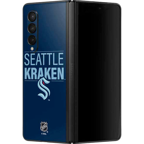 NHL Seattle Kraken Lineup Galaxy Z Fold3 5G Skin