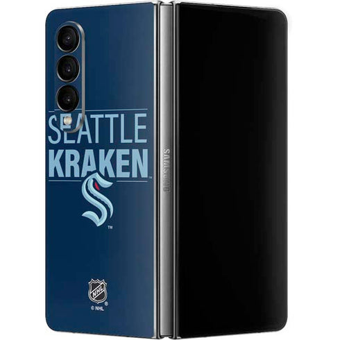 NHL Seattle Kraken Lineup Galaxy Z Fold4 5G Skin
