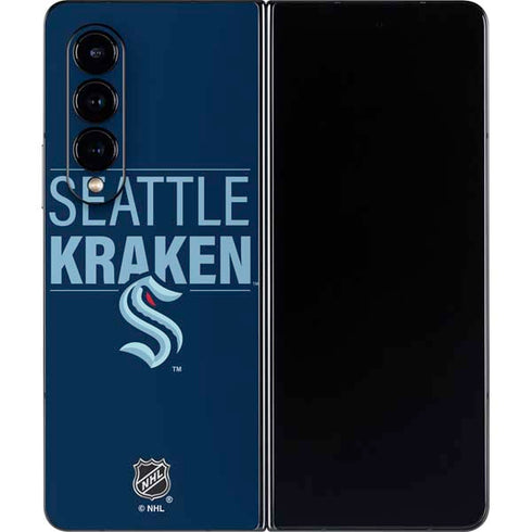 NHL Seattle Kraken Lineup Galaxy Z Fold4 5G Skin