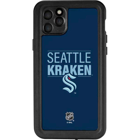 NHL Seattle Kraken Lineup iPhone 11 Pro Max Waterproof Case