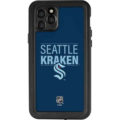 NHL Seattle Kraken Lineup iPhone 11 Pro Waterproof Case