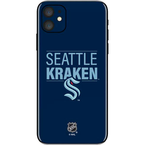 NHL Seattle Kraken Lineup iPhone 11 Skin