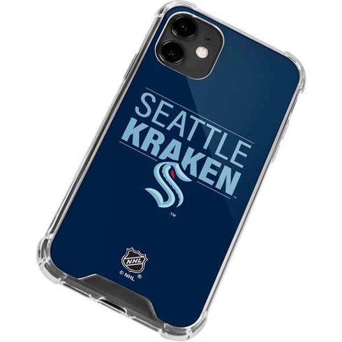 NHL Seattle Kraken Lineup iPhone 12 Clear Case