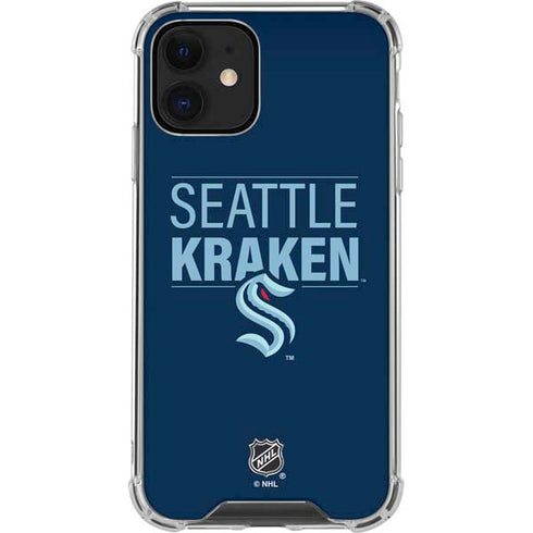 NHL Seattle Kraken Lineup iPhone 12 Mini Clear Case