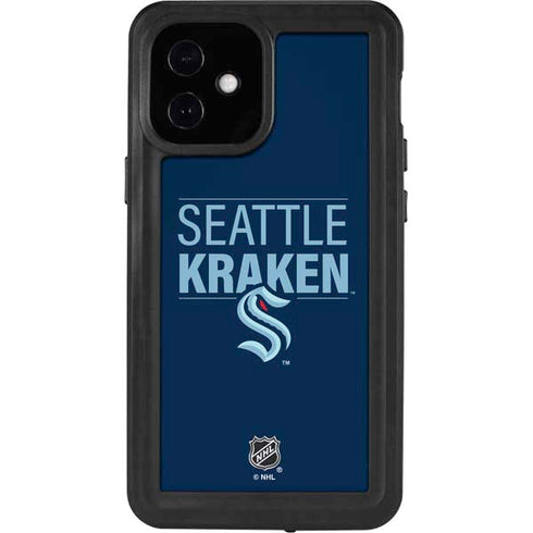 NHL Seattle Kraken Lineup iPhone 12 Mini Waterproof Case